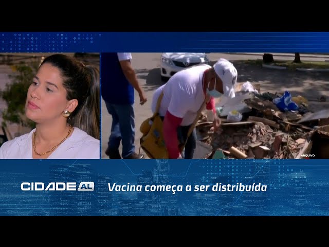 Vacina começa a ser distribuída; doze municípios vão receber o imunizante