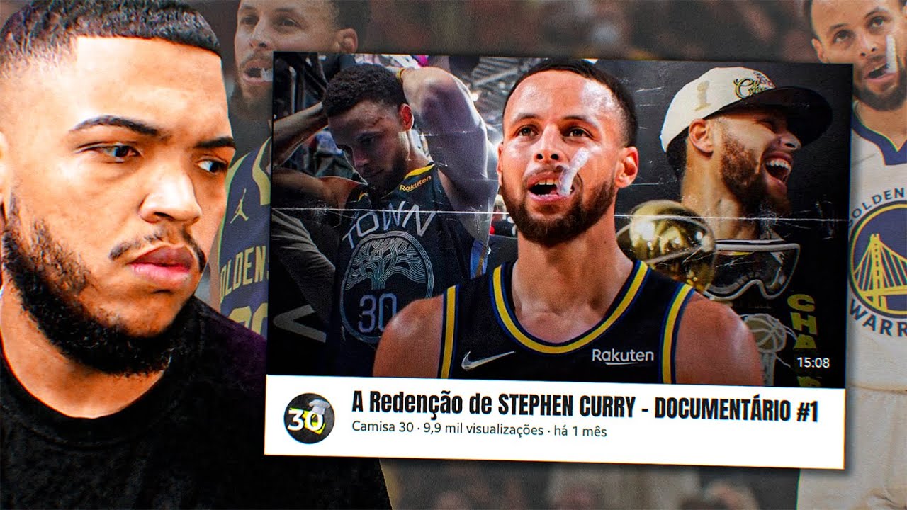 A REDENÇÃO DE STEPHEN CURRY - DOCUMENTÁRIO #1 - Cortes do Jota Jogadas