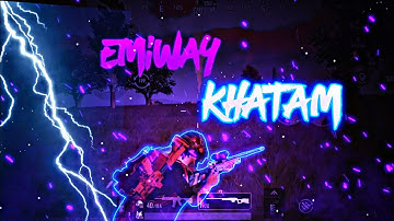 EMIWAY-KHATAM🔥//ONEPLUS 6T 60FPS MONTAGE//KHALIQ X GAMING//PUBG MONTAGE//100 SUBSCRIBERS GOAL🥺?//