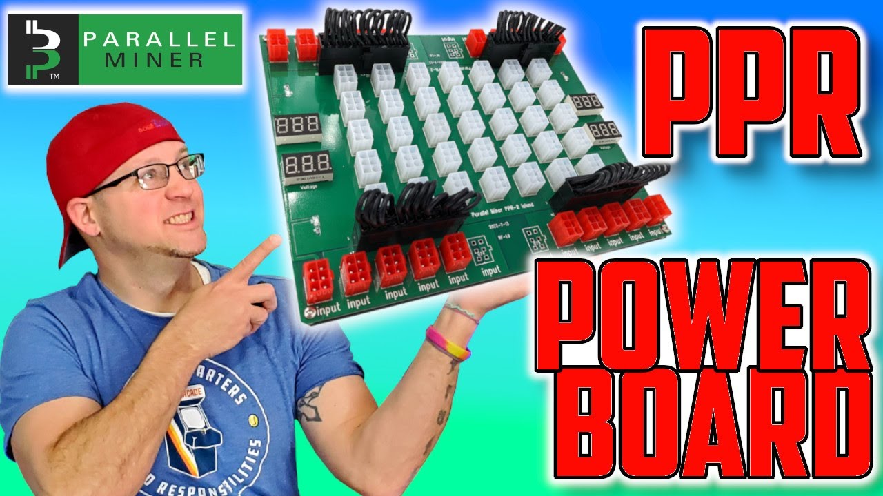 ⚡ PPR New Innovative Breakout Board for Mining with Server Power Supply | Full Review & Setup Guide
