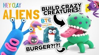 BURGER ALIEN?!? Hey Clay Aliens screenshot 3