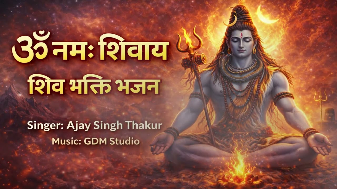 Om Namo Shivay | Shiv Bhakti Bhajan 2026 | Ajay Singh Thakur | Music GDM Studio