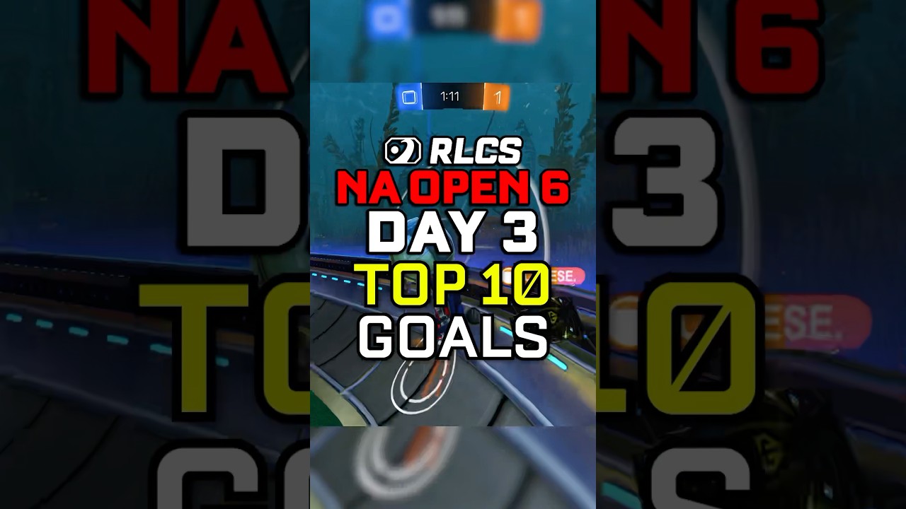 TOP 10 GOALS of RLCS NA Open 6 Day 3!