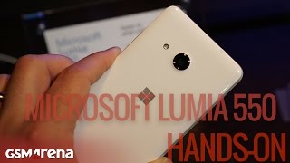 Microsoft Lumia 550 hands-on