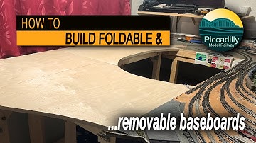 HOW TO BUILD FOLDABLE & REMOVABLE BASEBOARDS. EXTENSION PROJECT 2020/1 PART 2