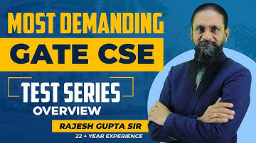 Most Demanding Gate CSE Test Series Overview | Gate at Zeal