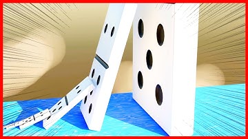 Big Domino Animation | Blender 2.9 3D ANIMATION