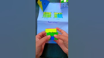 How to solve 3 by 3 Rubik