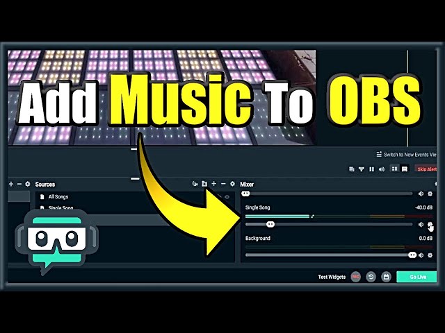 How to Add Music to Streamlabs OBS + Make a Music Playlist (Easy Method) 