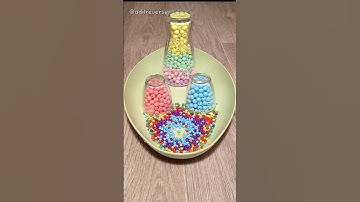 It looks so appetizing in reverse order #asmr #beads #relaxing #satisfying #shorts