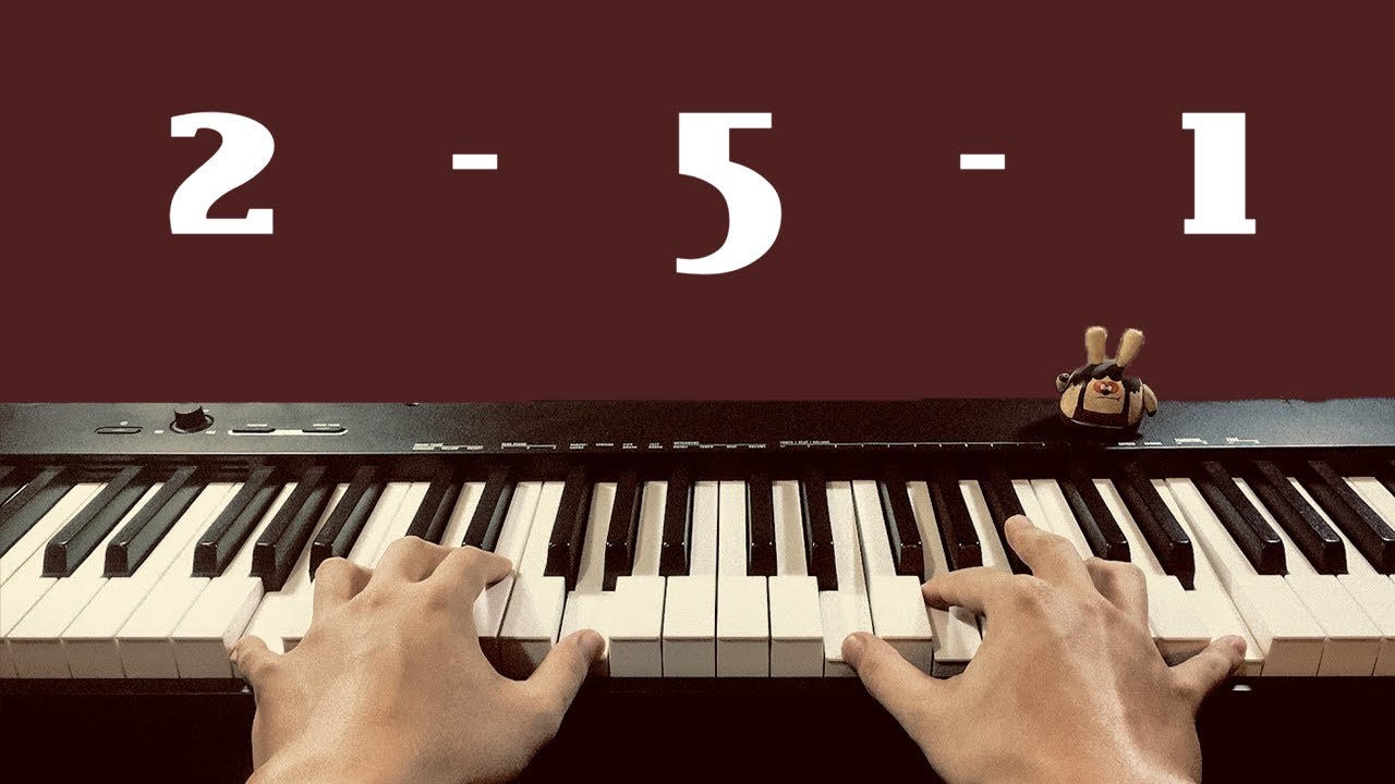 [Piano] Đệm Hát Hay Hơn bằng Vòng Hợp Âm Lướt 2-5-1 - youtube