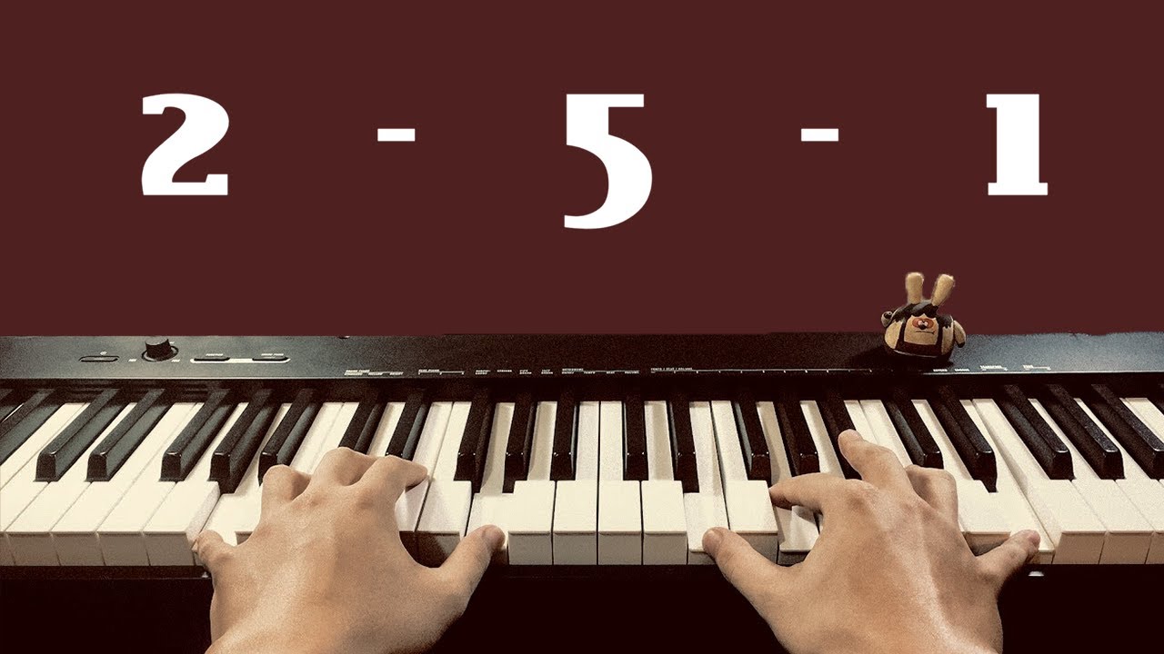 [Piano] Đệm Hát Hay Hơn bằng Vòng Hợp Âm Lướt 2-5-1