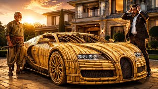 He Built a Bugatti Veyron From Bamboo by Hand… You Won’t Believe the Result!