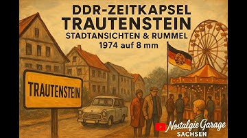 DDR Zeitkapsel Trautenstein Harz : Stadtansichten & Rummel 1974 auf 8 mm