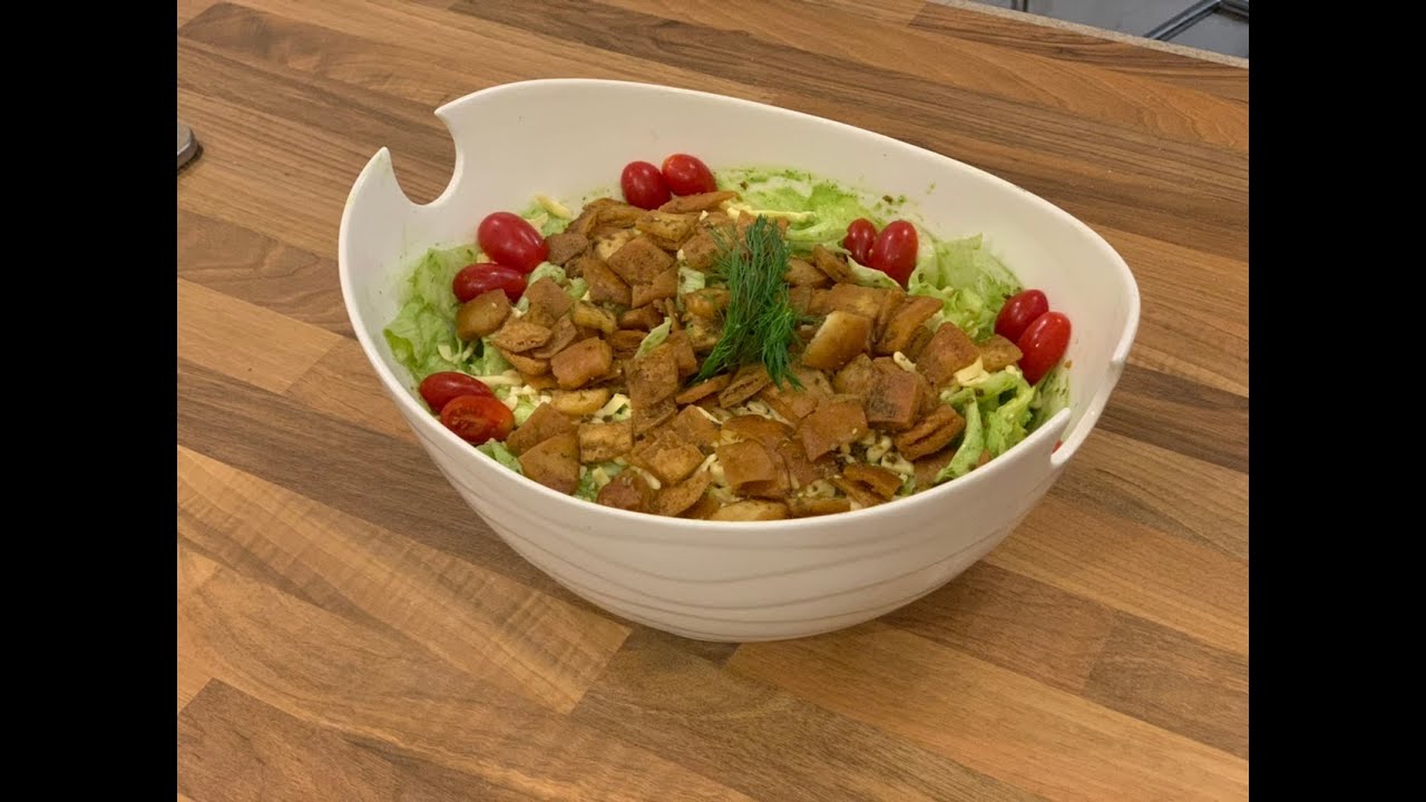 سلطة خرافية بصوص الشبت 👌🏼 (فهد الشعيبي ،كلن بتوقيته