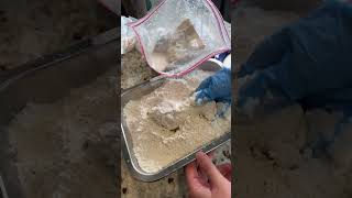 crispy chicken cooking with delicious skill