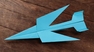 BEST origami plane! How to Make Paper Airplane Easy that Fly Far! Over 150 feet!