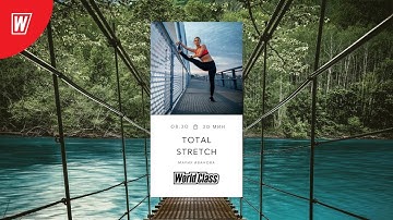 TOTAL STRETCH с Марией Ивановой | 2 сентября 2020 | Онлайн-тренировки World Class