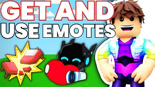 How To GET & USE Emotes In Roblox Bedwars *ON MOBILE*, CLAIM NOW!!!