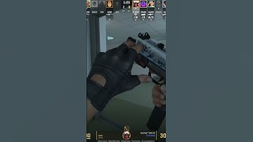 I took them out from a long distance with a MAC-10 #cs2 #office #funny #viral #gaming #shooting #mac