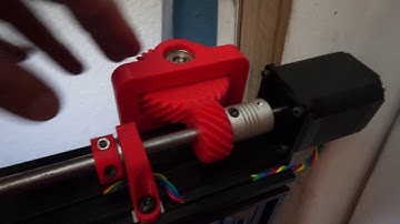 3D Printer with Single Motor Geared Z-Axis