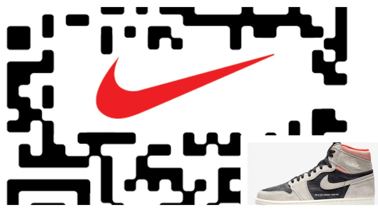 Проверить найк по коду. QR code Nike. QR code Nike Air Jordan 1 Low. QR код на кроссовках Nike. Оригинальные Nike QR.