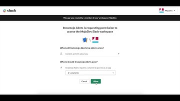 Slack Notification App workflow