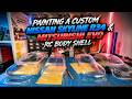 Painting a Custom Nissan Skyline R34 & Mitsubishi Evo RC Body Shell