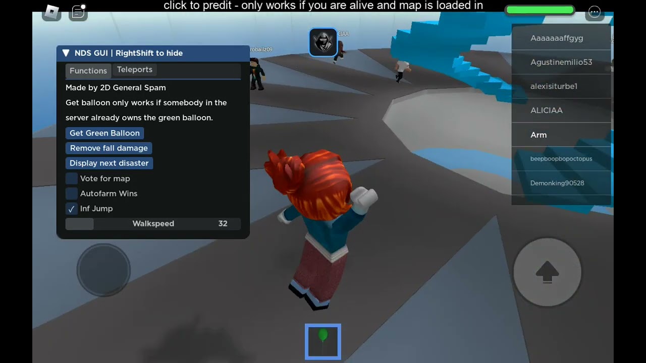 Roblox Fe Script Showcase Nds Gui YouTube 