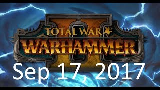 Total War: Warhammer 2: Skaven campaign stream. (Sep 18, 2017)