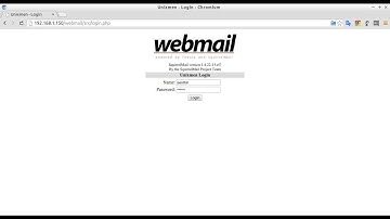 Creating A Mail Server using SquirrelMail on Centos 7/6