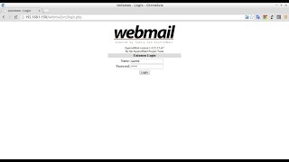 creating a mail server using squirrelmail on centos 7/6