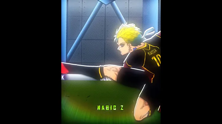 Kaiser Michael the god’s choosen emperor 👑🌹🔹#makemefamous #bluelock #kaiser