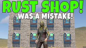 Making a HUGE Rust SHOP Into a TRAP BASE!