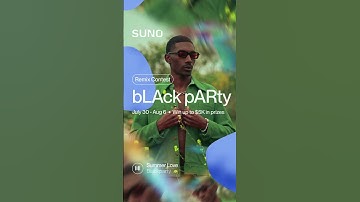 Black Party Remix Contest | Suno