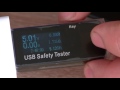 USB Тестер для замера ёмкости аккумулятора.USB Safety Tester J7 t