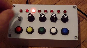 First test MoShang diy 16 step sequencer