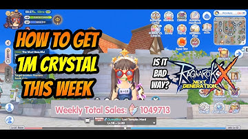 HOW TO GET 1M CRYSTAL THIS WEEK ROX - RieZz CH