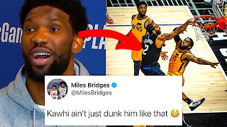 NBA PLAYERS REACT TO KAWHI LEONARD \& LA CLIPPERS BEATING UTAH JAZZ IN GAME 4 OF WCSF | SERIES 2-2