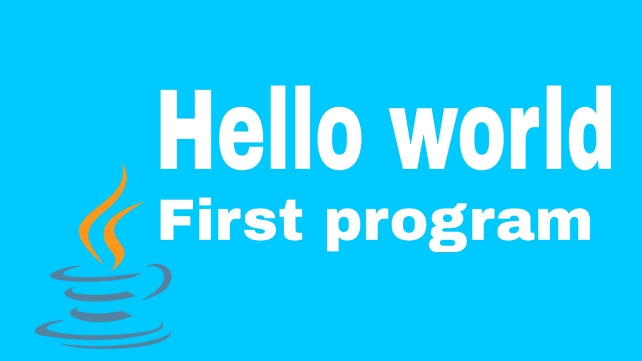 Hello World || java First Program || p1 - YouTube