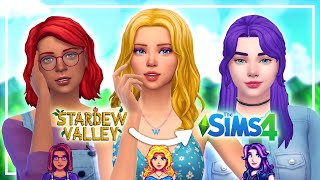 Stardew Valley Bachelorettes | The Sims 4: Create-A-Sim