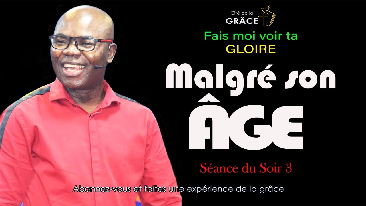 🔴FAIS MOI VOIR TA GLOIRE | Malgré son âge 3 | Révérend. Alain MAKANDA - Séance du Soir 3