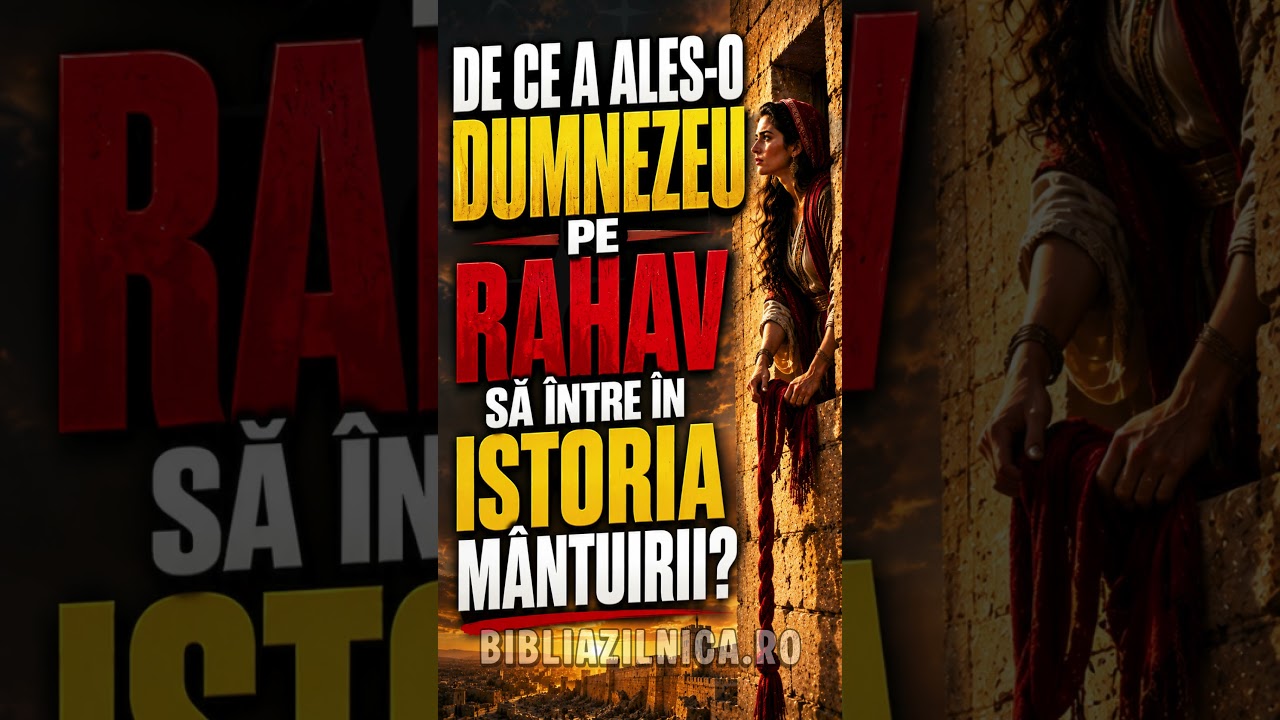De ce a ales-o Dumnezeu pe Rahav să intre în istoria mântuirii? - Întrebări și răspunsuri biblice