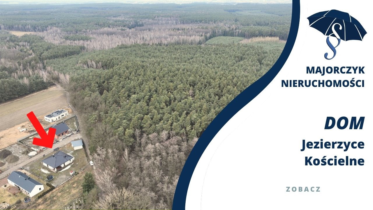 Dom przy lesie - Jezierzyce Kościelne, Dębowa. www.majorczyk.pl