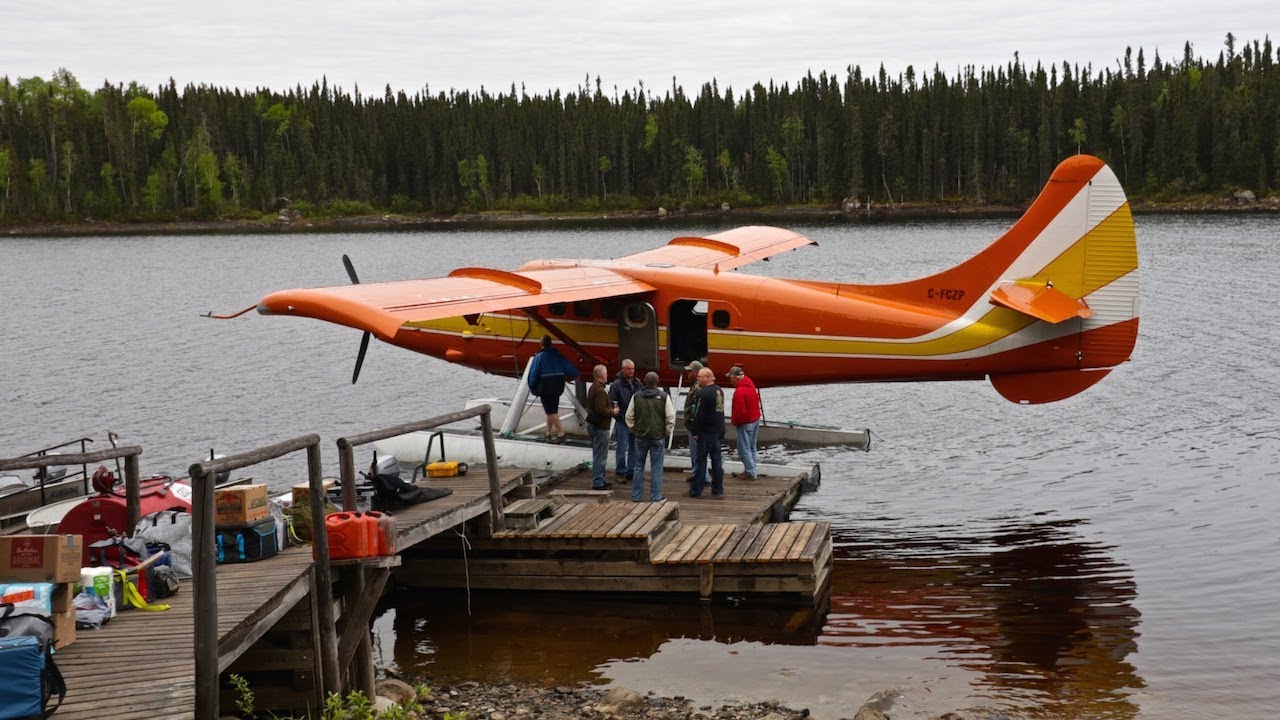 Flight Into Slate Falls Root Bay Outpost Camp