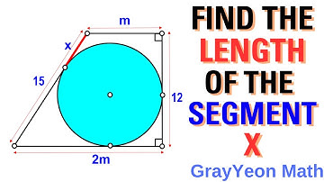 Find the length x | Important Geometry skills explained #geometryskills #mathpuzzles