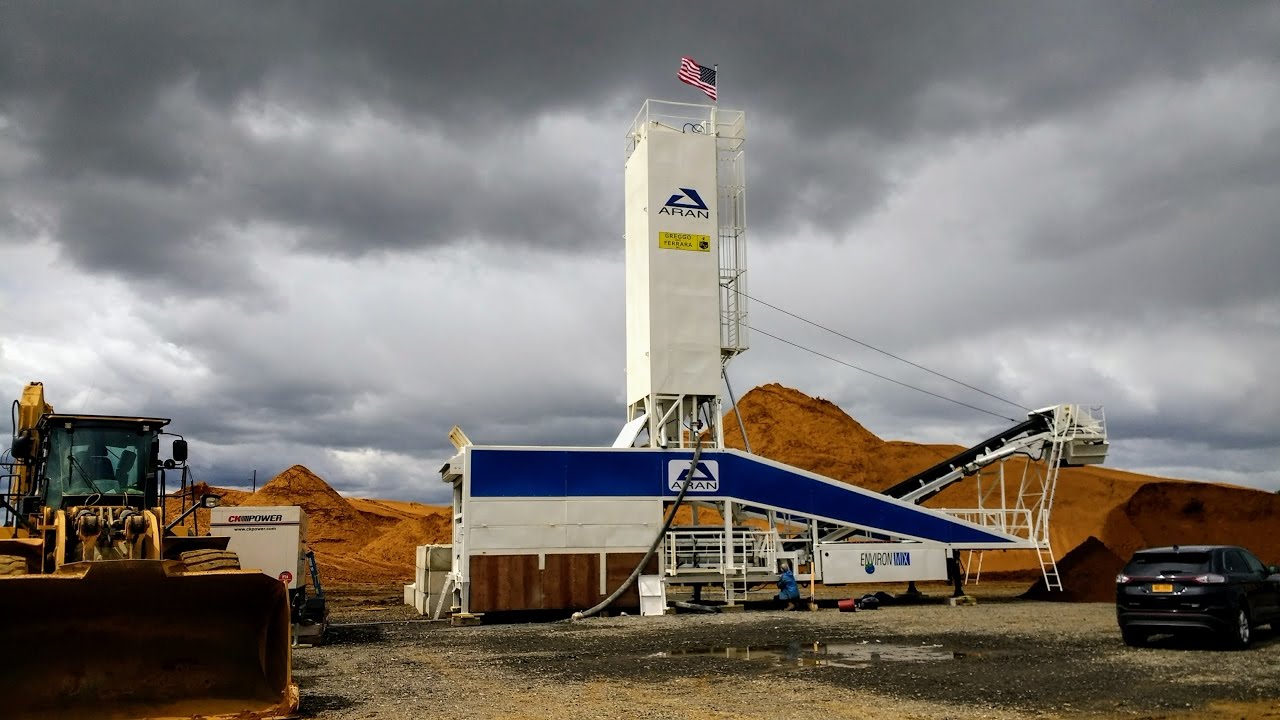 Setting a new standard for producing Soil Cement in the USA - YouTube