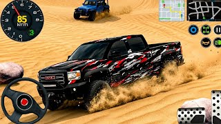 Extreme Offroad SUV Driving Gameplay | Desert 4x4 Pickup Truck Simulator (Android/iOS) screenshot 5