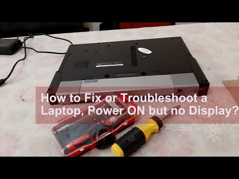 How to Fix or Troubleshoot a Laptop Power ON but no Display Fix RAM Issue in DELL LATITUDE E6500.
