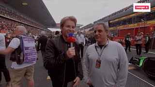 Nico Rosberg Gridwalk | F1 Chinese Grand Prix 2024